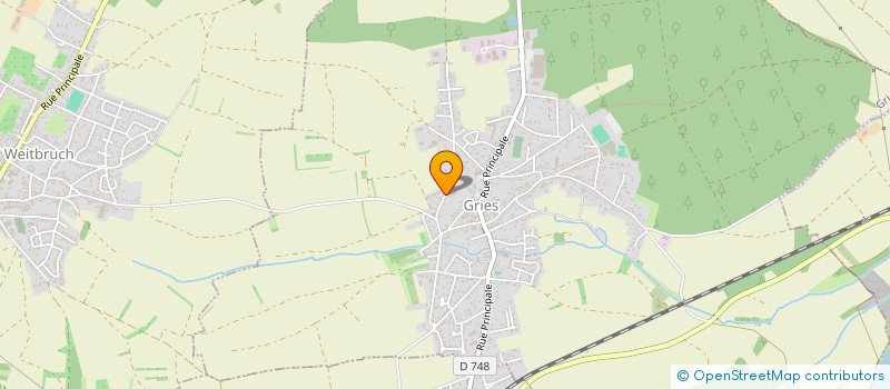 localisation de l'entreprise SCI CALOU  GRIES