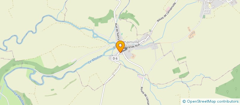 localisation de l'entreprise SCI CALOU  LEMAINVILLE