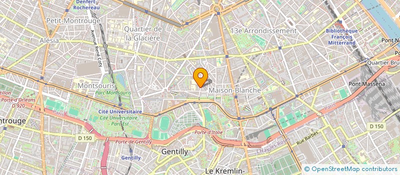 localisation de l'entreprise SCI CALTENA  FUMICHON