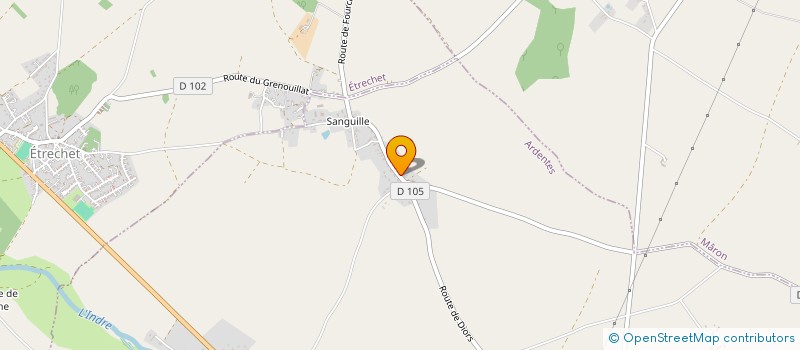 localisation de l'entreprise SCI CALTYL à ARDENTES