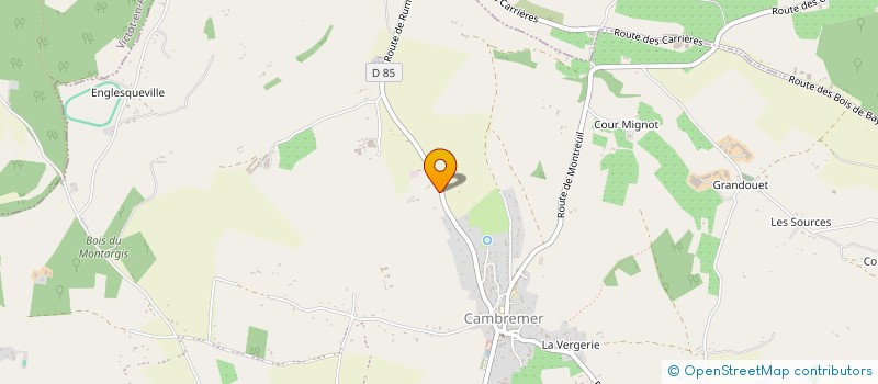 localisation de l'entreprise SCI CALVARUM  RUMESNIL