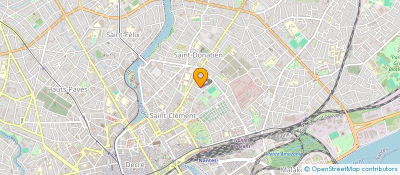 localisation de l'entreprise SCI CALVEZ à NANTES