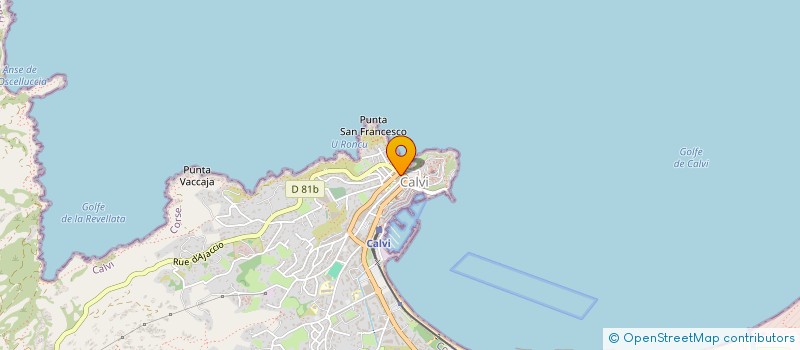 localisation de l'entreprise SCI CALVI VACANCES à CALVI