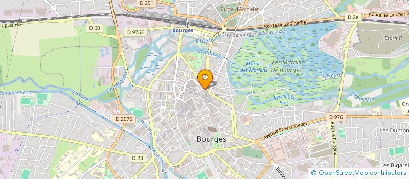 localisation de l'entreprise SCI CALVIN  BOURGES