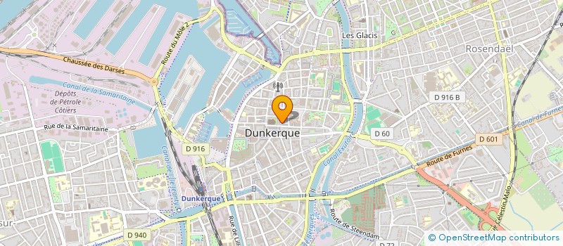 localisation de l'entreprise SCI CALYA CAPPELLE à DUNKERQUE