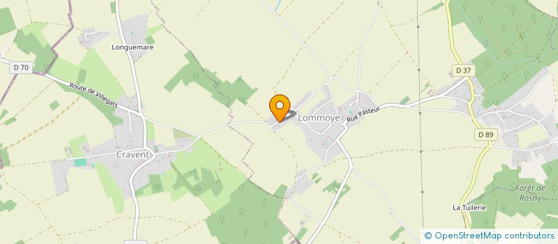 localisation de l'entreprise SCI CALYBOOST  LOMMOYE