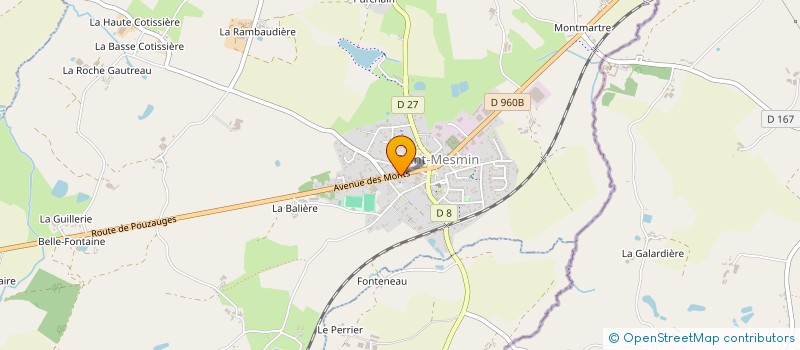 localisation de l'entreprise SCI CALYPSO 2 à SAINT-MESMIN