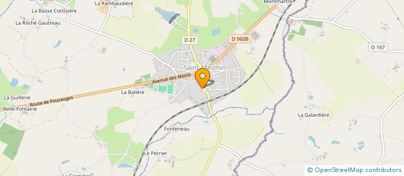 localisation de l'entreprise SCI CALYPSO à SAINT-MESMIN