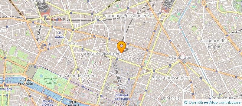 localisation de l'entreprise SCI CALYPSO  PARIS