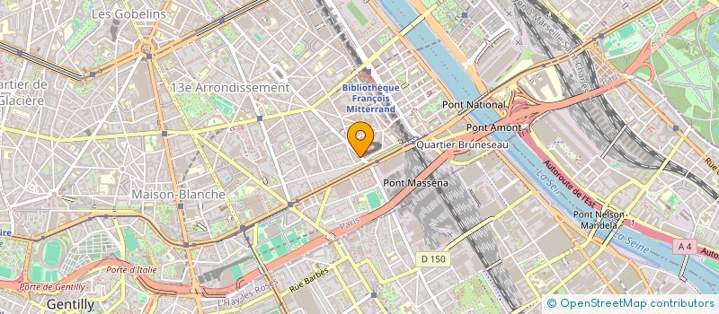 localisation de l'entreprise SCI CALYXE  PARIS