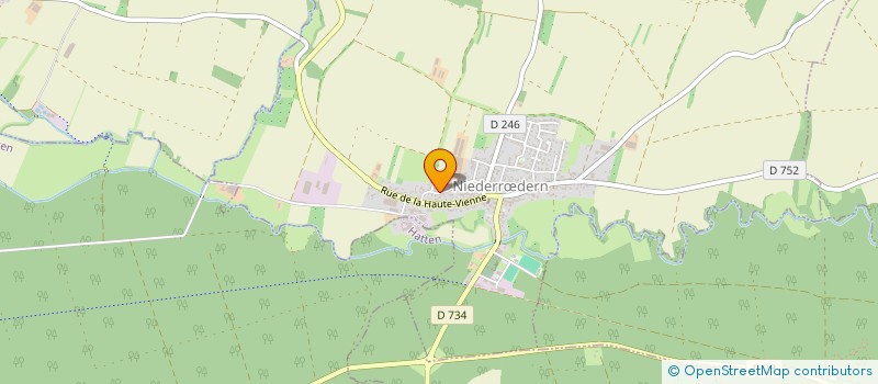 localisation de l'entreprise SCI CAM  NIEDERRDERN