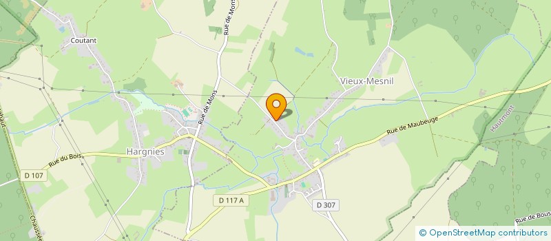 localisation de l'entreprise SCI CAM  VIEUX-MESNIL