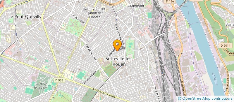 localisation de l'entreprise SCI CAM  SOTTEVILLE-LES-ROUEN