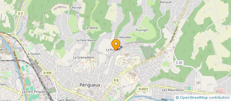 localisation de l'entreprise SCI CAMA à PERIGUEUX