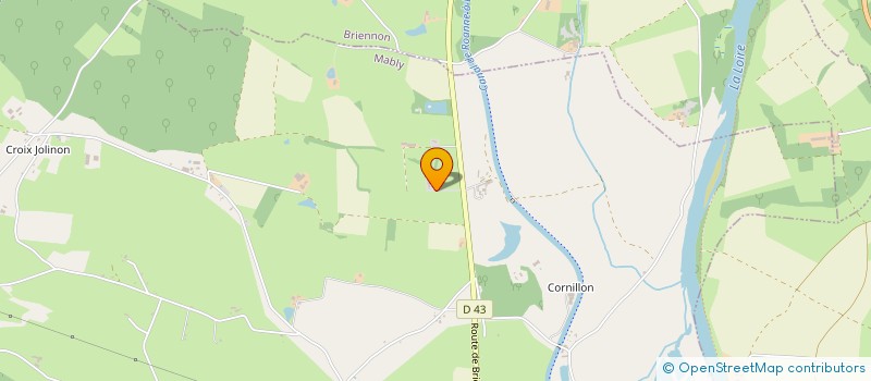 localisation de l'entreprise SCI CAMA  MABLY