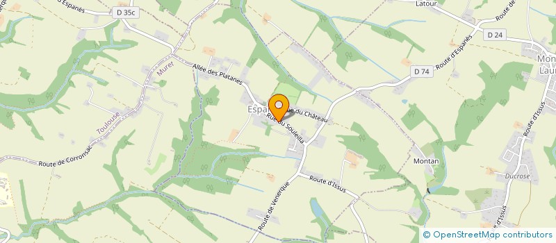 localisation de l'entreprise SCI CAMABIA  ESPANES