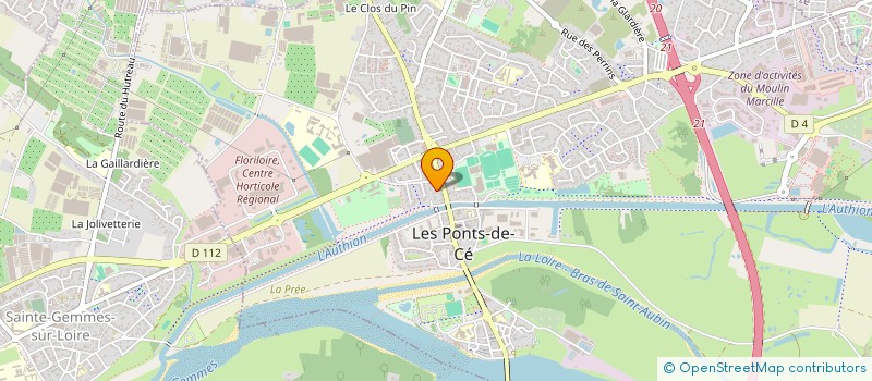 localisation de l'entreprise SCI CAMAEL  LES PONTS-DE-CE