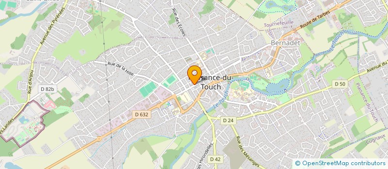 localisation de l'entreprise SCI CAMAFLO  PLAISANCE-DU-TOUCH