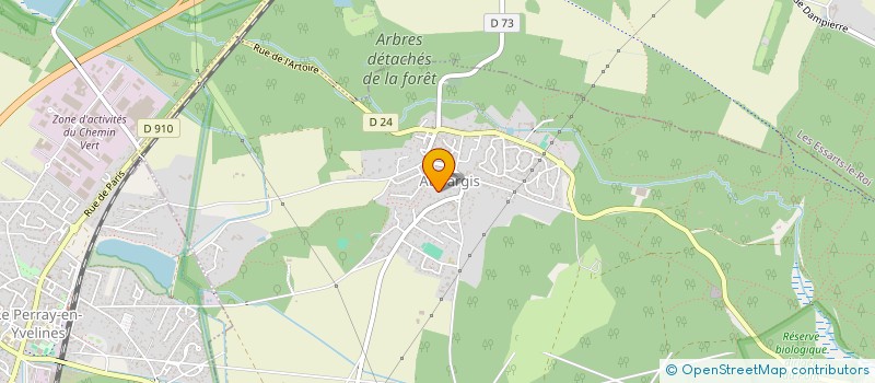 localisation de l'entreprise SCI CAMAGAY  AUFFARGIS