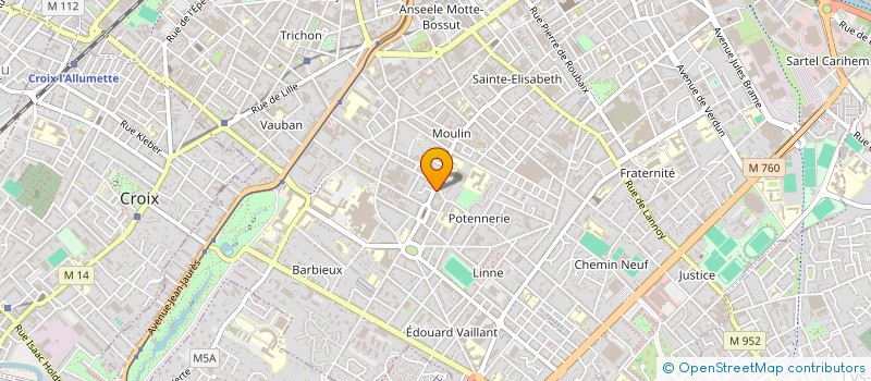 localisation de l'entreprise SCI CAMALCA  ROUBAIX