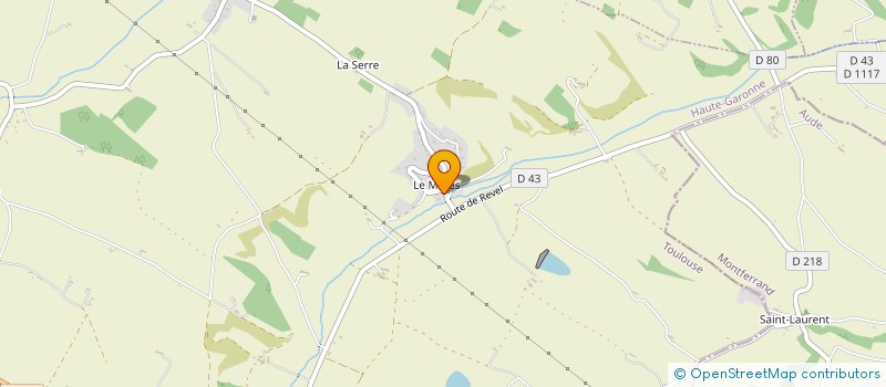 localisation de l'entreprise SCI CAMALEO  AVIGNONET-LAURAGAIS