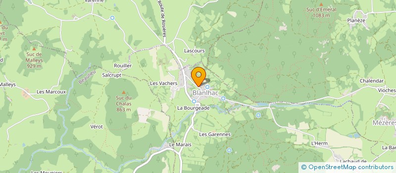 localisation de l'entreprise SCI CAMALISA  ROSIERES