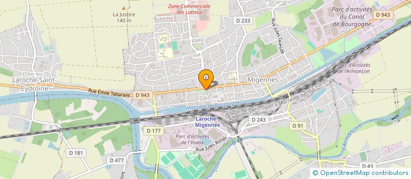 localisation de l'entreprise SCI CAMALO  MIGENNES