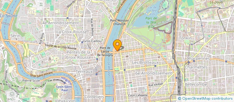 localisation de l'entreprise SCI CAMALOU  LYON