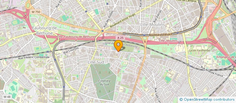 localisation de l'entreprise SCI CAMALOU à LILLE