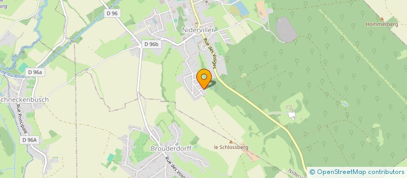 localisation de l'entreprise SCI CAMALU  NIDERVILLER