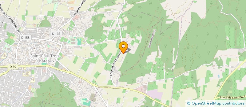 localisation de l'entreprise SCI CAMANO  SAINT-PAUL-TROIS-CHATEAUX