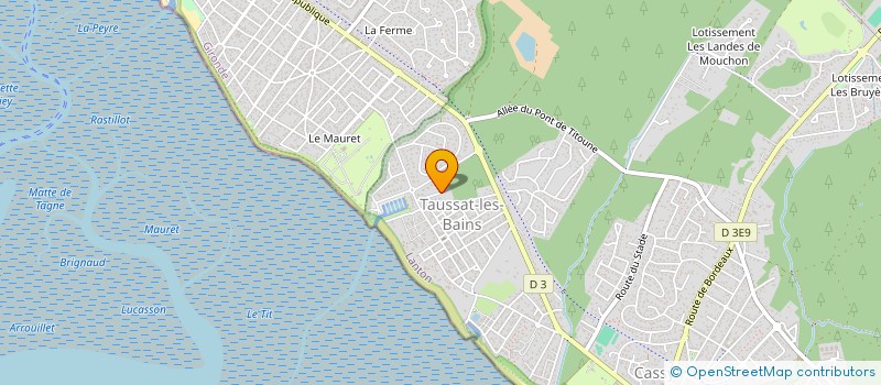 localisation de l'entreprise SCI CAMAPARADI  LANTON