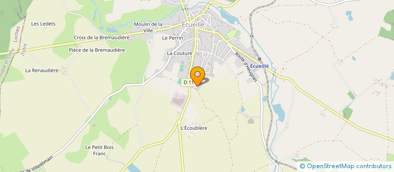 localisation de l'entreprise SCI CAMAPHARO à ECUEILLE