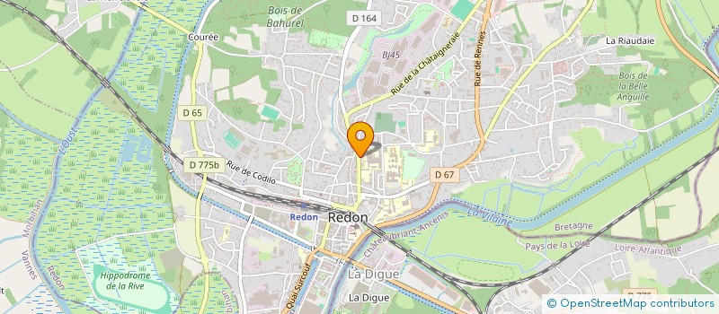 localisation de l'entreprise SCI CAMAR  REDON