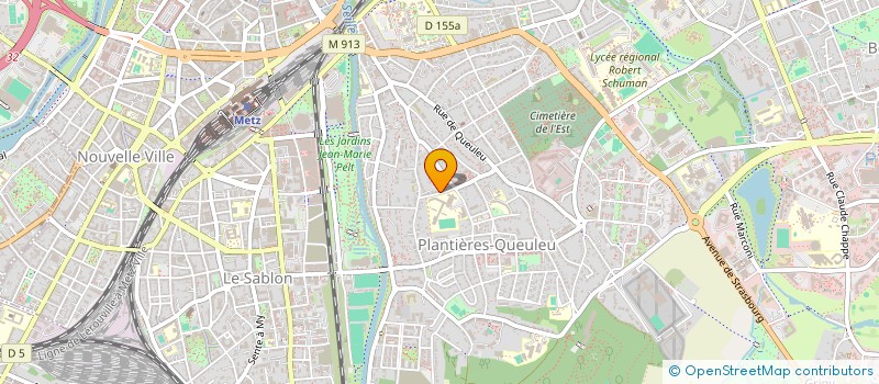 localisation de l'entreprise SCI CAMARA  METZ