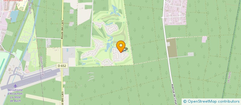 localisation de l'entreprise SCI CAMARAL  GUJAN-MESTRAS