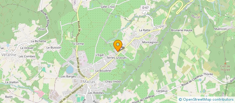 localisation de l'entreprise SCI CAMARAO  LUPE