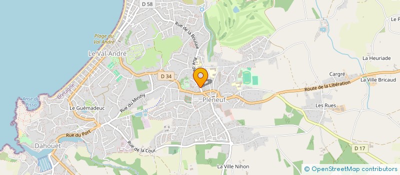 localisation de l'entreprise SCI CAMARAY  PLENEUF-VAL-ANDRE