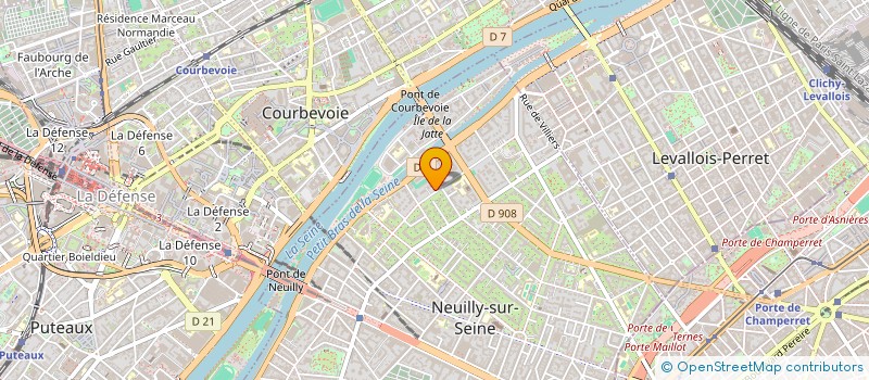 localisation de l'entreprise SCI CAMARELTHO à NEUILLY-SUR-SEINE