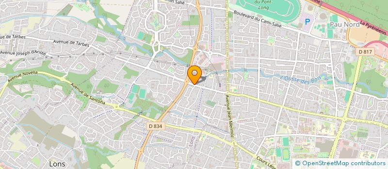 localisation de l'entreprise SCI CAMARG à LONS