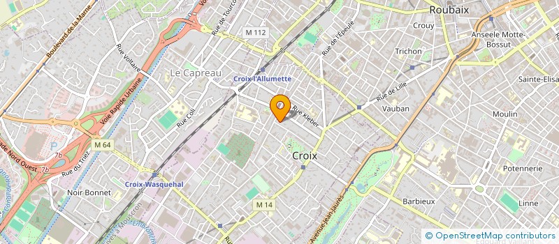 localisation de l'entreprise SCI CAMARGUE à CROIX