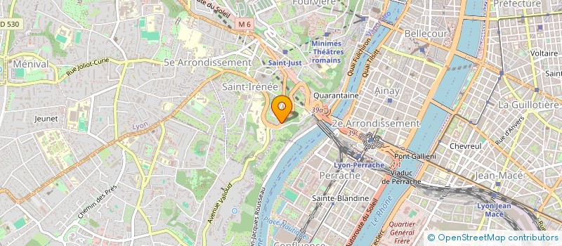 localisation de l'entreprise SCI CAMARSLEO 73  LYON