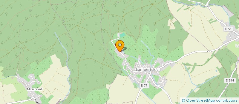 localisation de l'entreprise SCI CAMAX  LAMPERTSLOCH