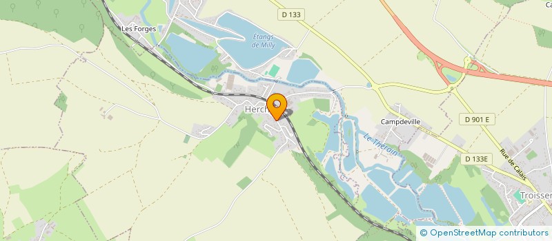 localisation de l'entreprise SCI CAMBA  SEUGY