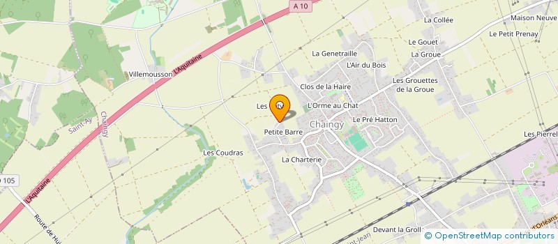localisation de l'entreprise SCI CAMBAGYLIENNE à CHAINGY