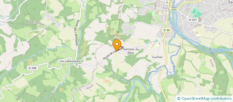 localisation de l'entreprise SCI CAMBARRAT  BRUGES-CAPBIS-MIFAGET