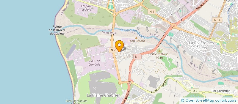 localisation de l'entreprise SCI CAMBAY à SAINT-PAUL