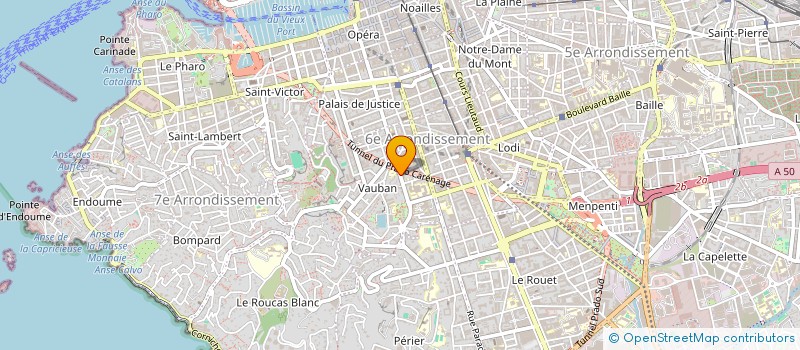 localisation de l'entreprise SCI CAMBELI à MARSEILLE