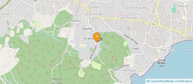 localisation de l'entreprise SCI CAMBIOCORSA à LA SEYNE-SUR-MER