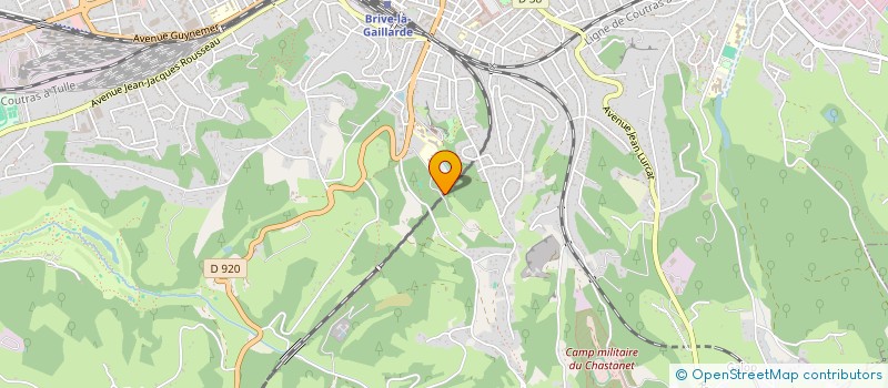 localisation de l'entreprise SCI CAMBOUNES  BRIVE LA GAILLARDE